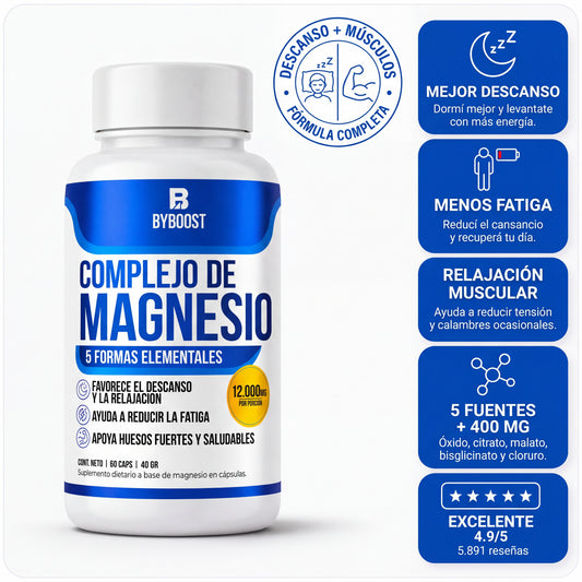 Complejo de Magnesio 5 en 1